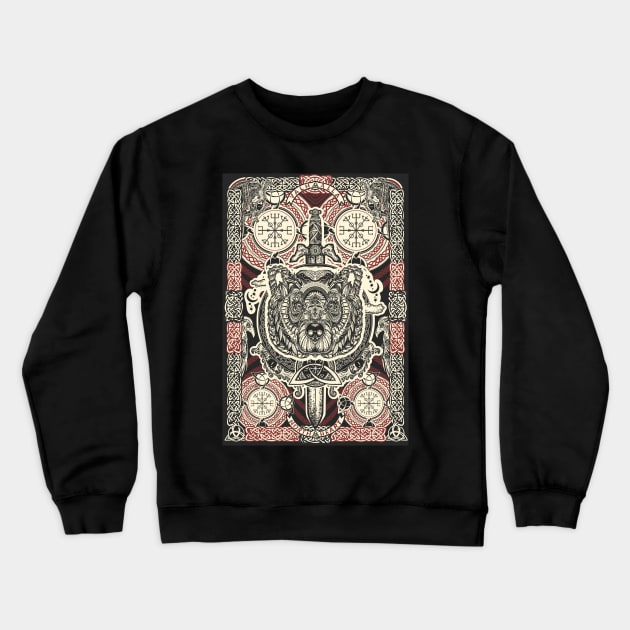 Ornaments of the North Crewneck Sweatshirt by Vikingnerds